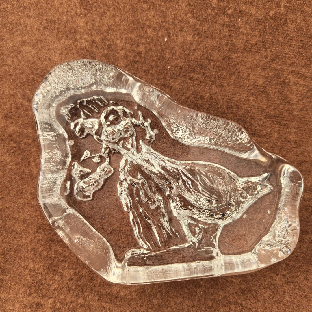 纳吉疗愈艺术手工琉璃【和鸣】轻奢现代高档摆件9x8x3