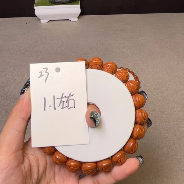 手串桃核秦岭龙纹桃核手串