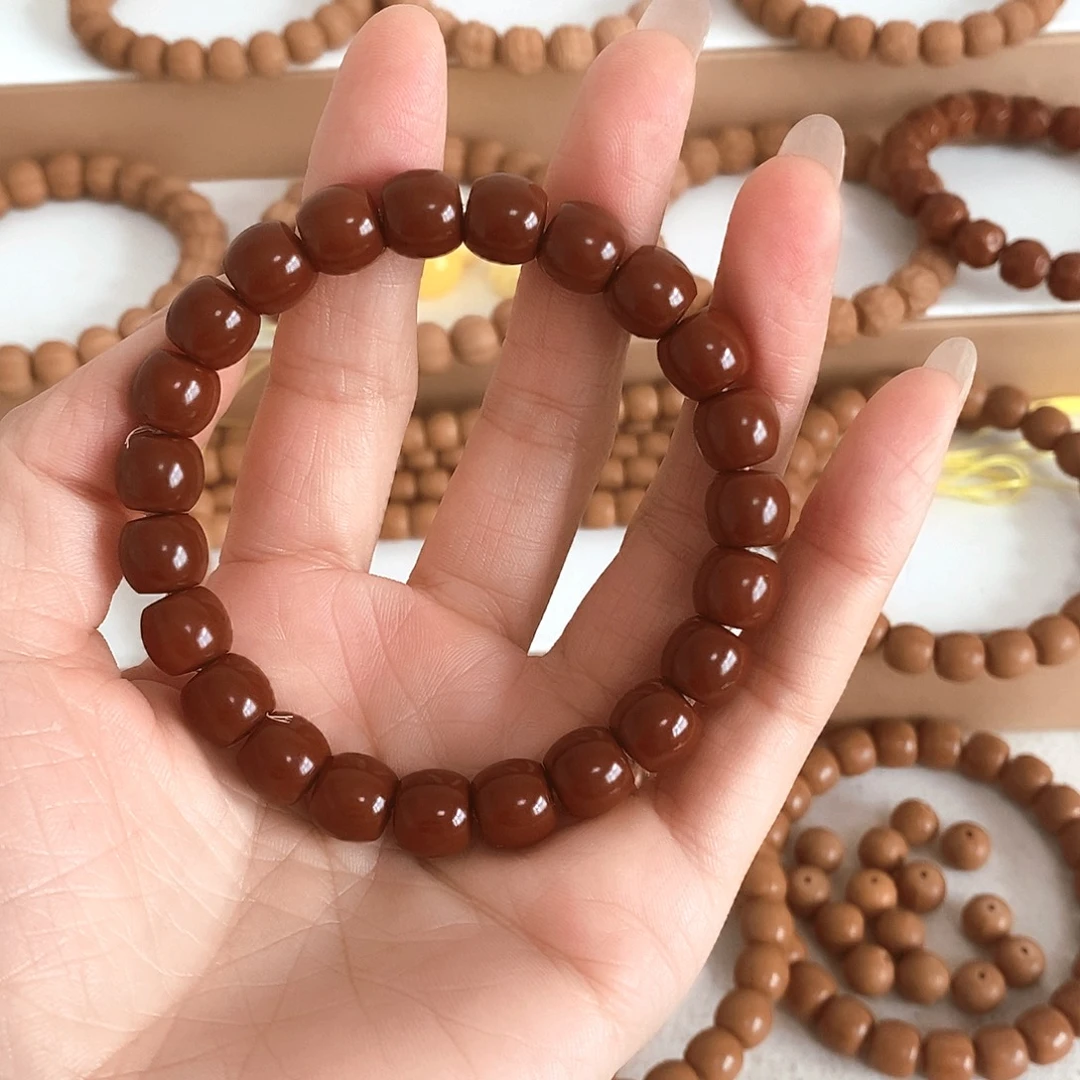 墨***O手串猴头核桃直切