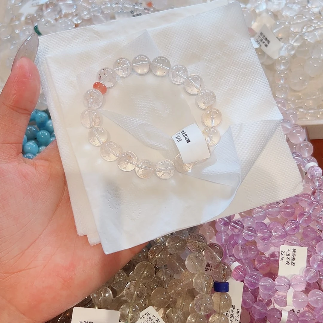 运***豆水晶手链未镶嵌48小时鉴赏