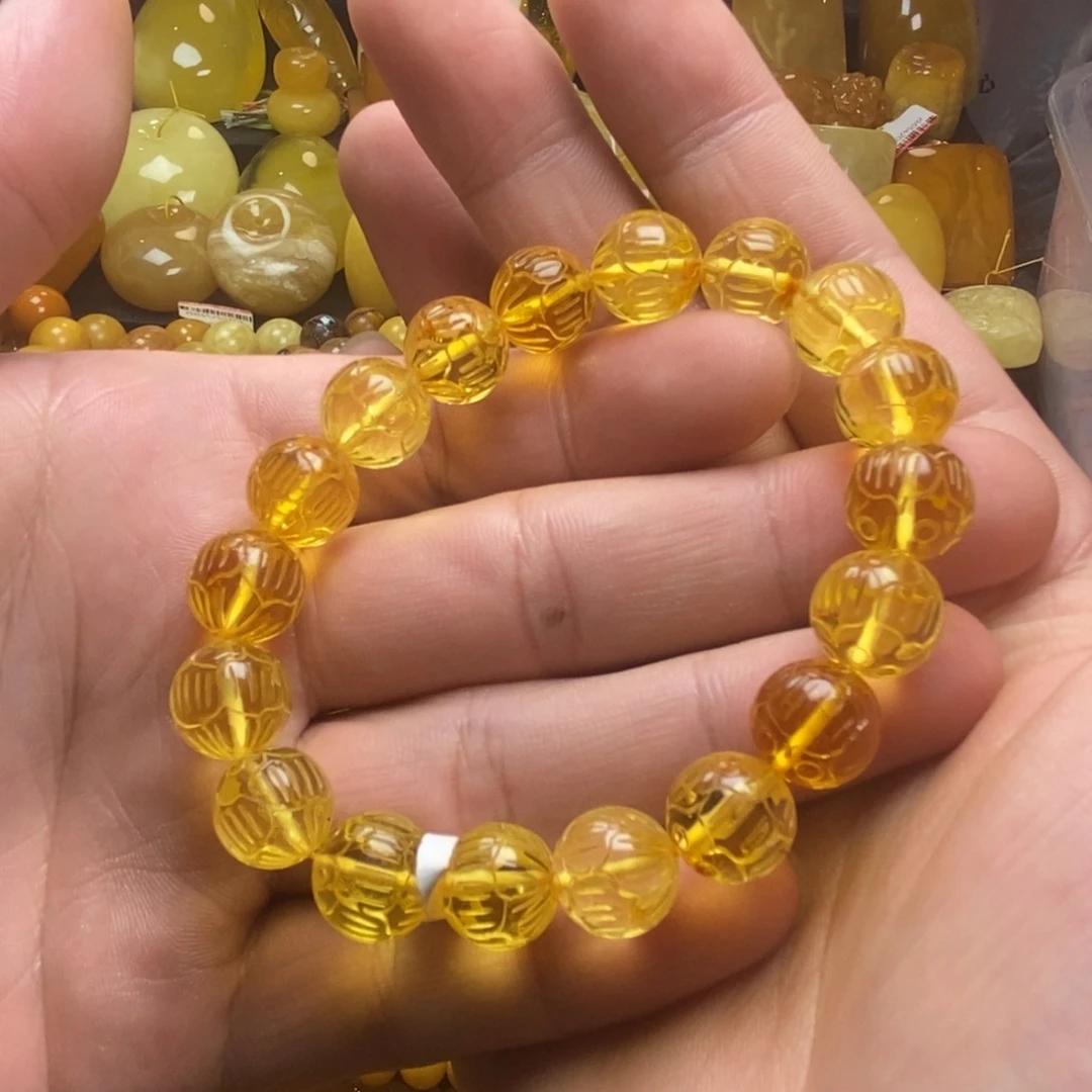 琥珀未镶嵌裸石蜜蜡