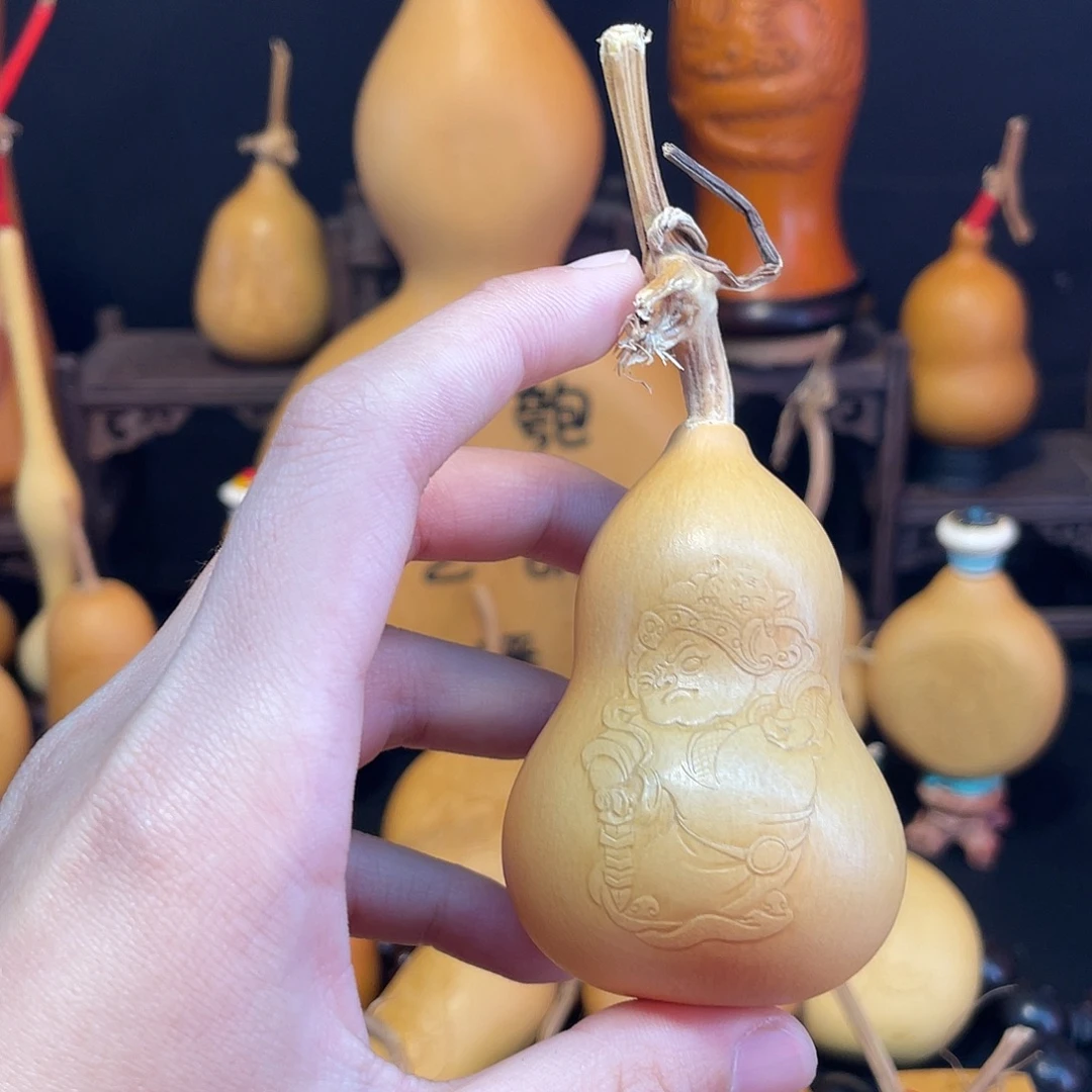 赵公明q版押花葫芦