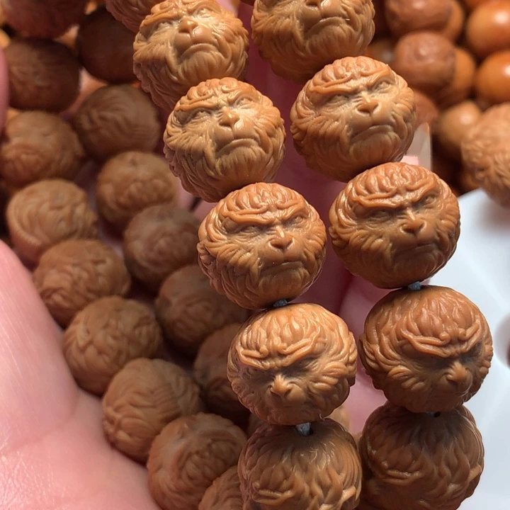 【闪购商品】猴头核桃手串J***I悟空