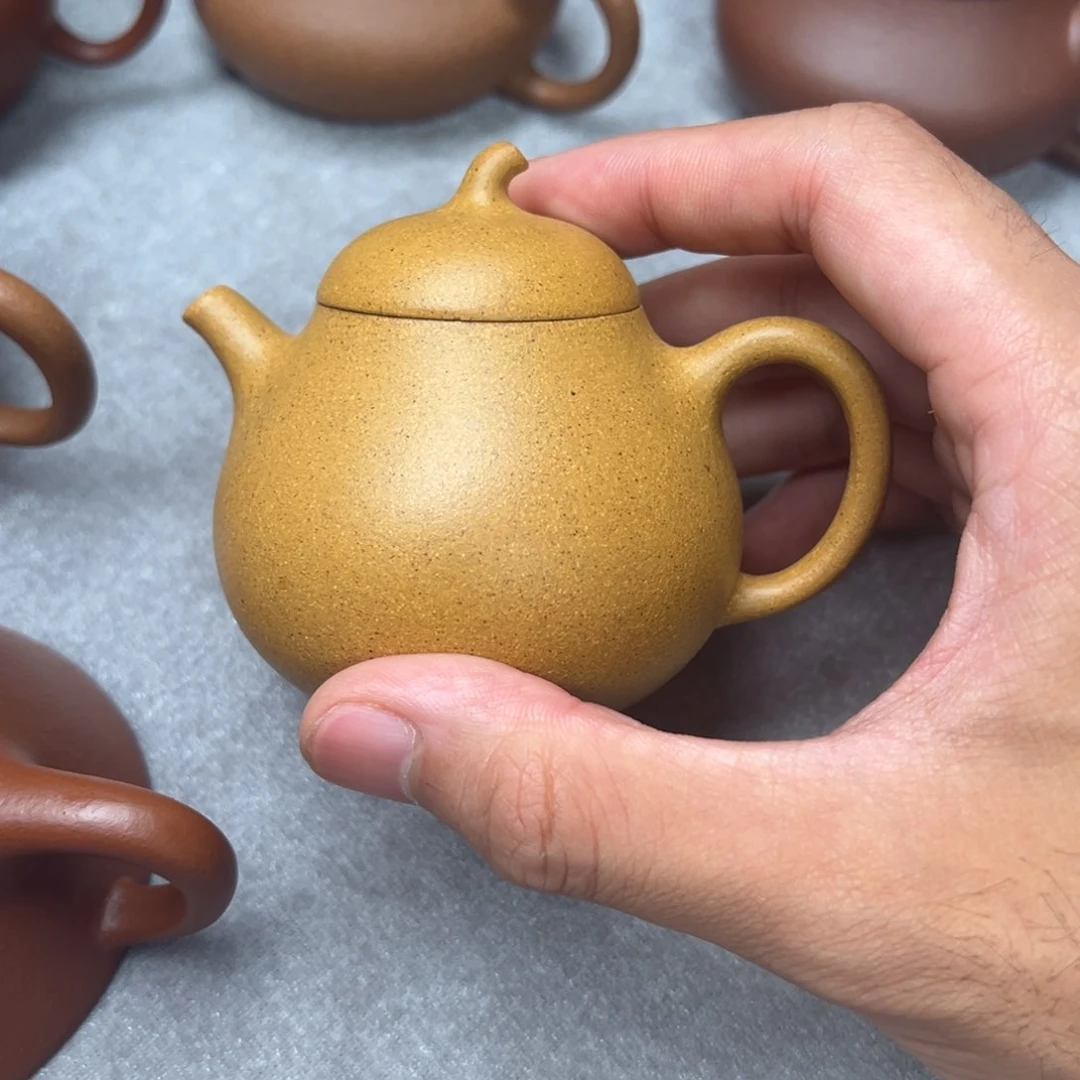 茶壶紫砂A***轻黄金段茄瓜