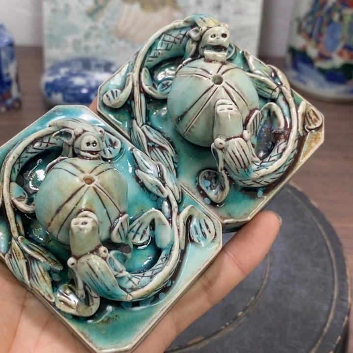 摆件终****。景德镇陶瓷艺术品