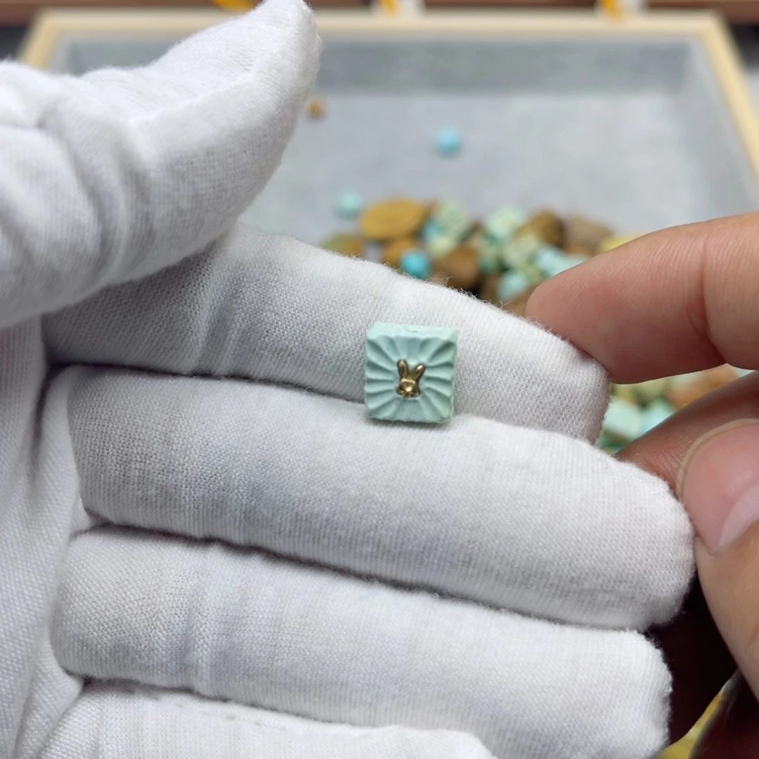 绿松石挂件未镶嵌