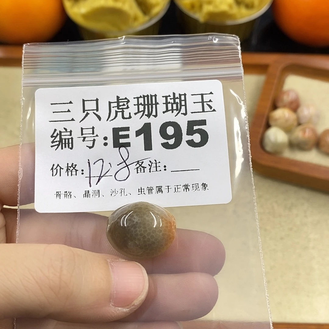 硅化珊瑚（珊瑚玉）1未镶嵌大****者