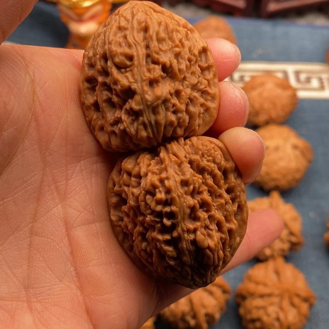 文玩核桃把件35高炮凹底南疆