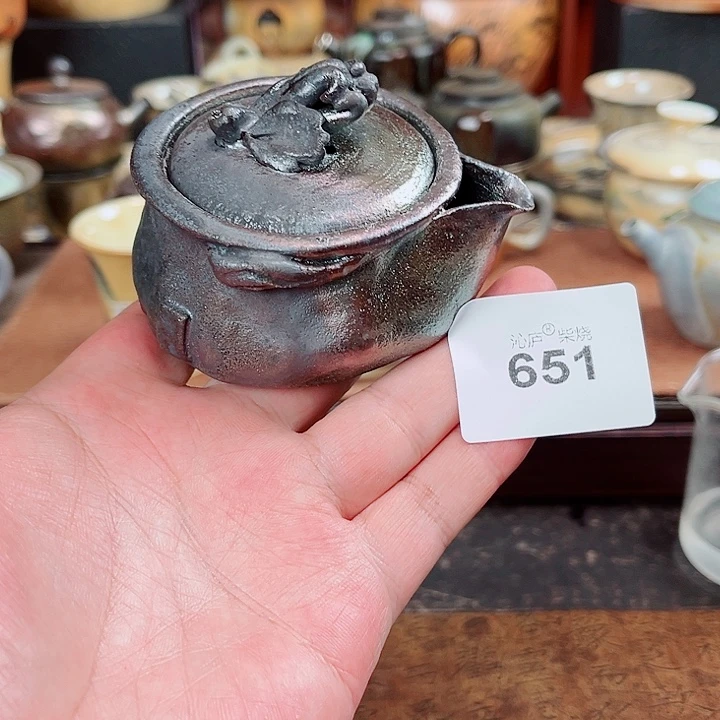 沁庐柴窑古法柴烧全手工茶具