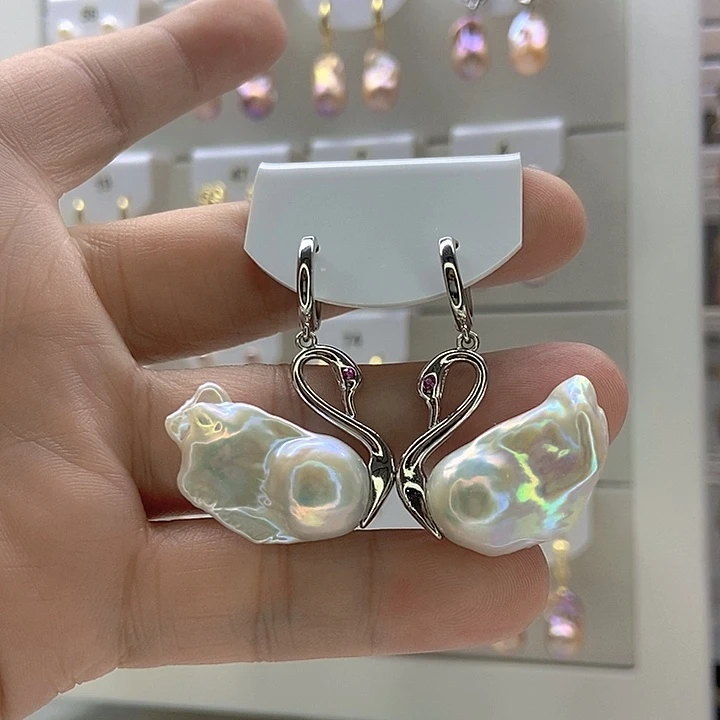 9***3颈饰银S925镶嵌淡水珍珠