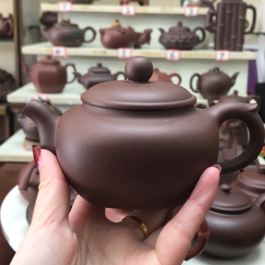 紫砂茶壶混四方紫砂壶