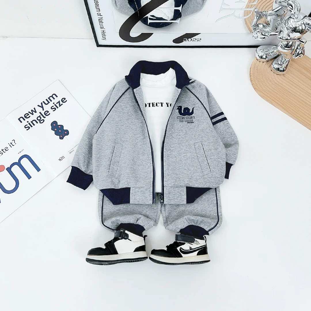 男童套装2025新款春装儿童春秋季两件套潮 WG28004 悠悠童话童装