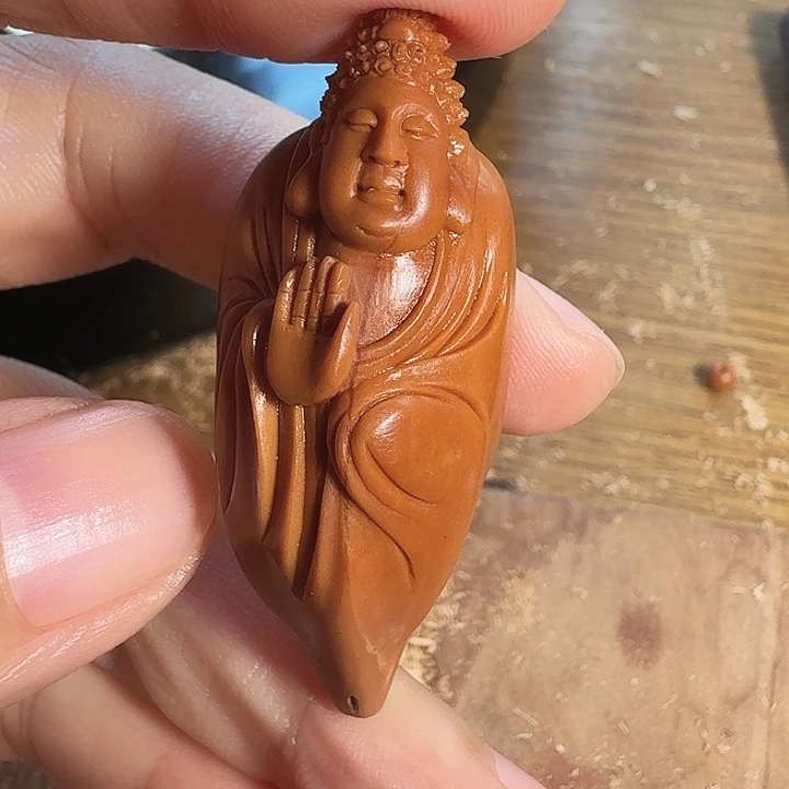 走***然手串/手链橄榄核胡小兰核雕作品