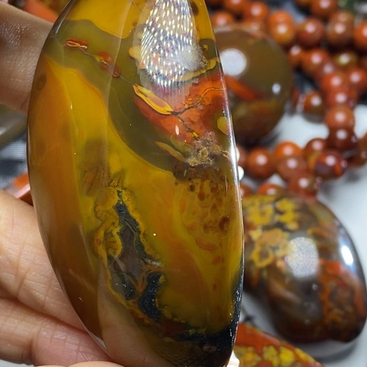 玛瑙/玉髓颈饰未镶嵌?****?