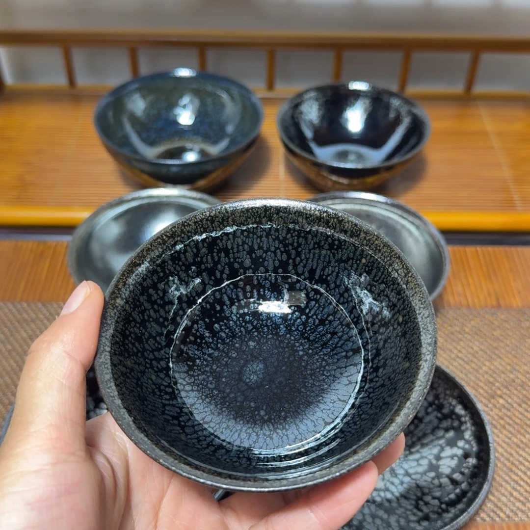 門***徒茶盏建盏手工制作主人杯茶杯