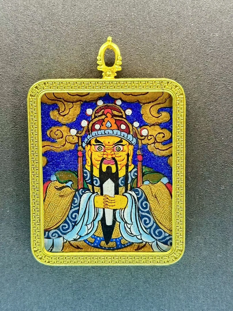 【五爷】五台山纯手绘粗矿五爷唐卡