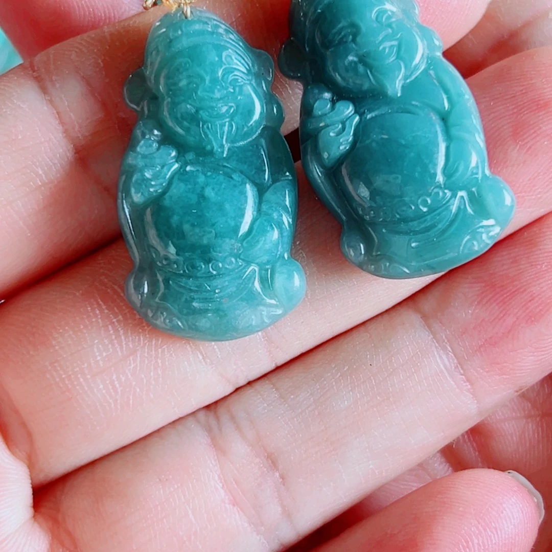 翡翠未镶嵌颈饰吊坠