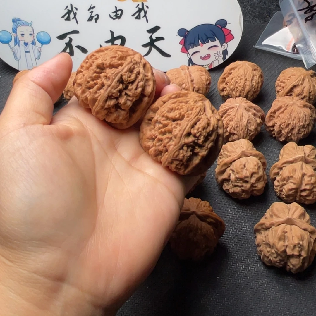 把件文玩核桃W 14 42 粗筋
