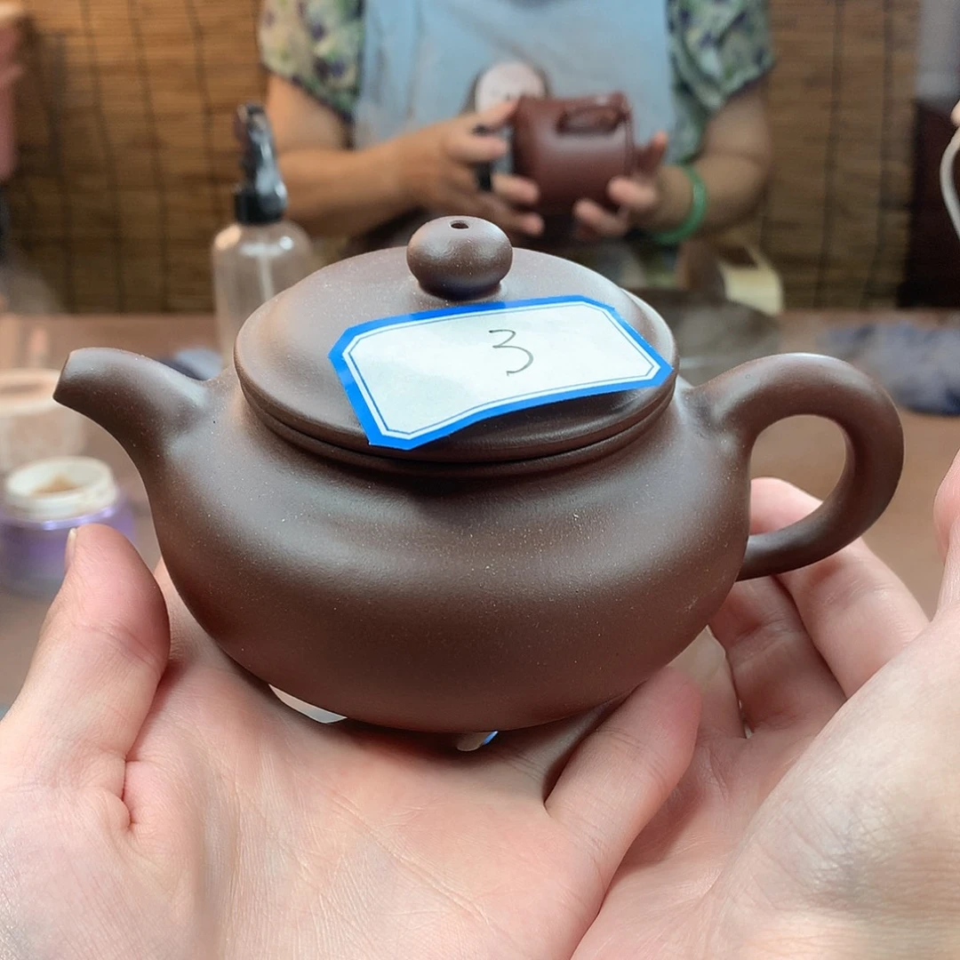 茶壶紫砂微瑕疵 不 退 不 换 仿古 紫泥 （3）