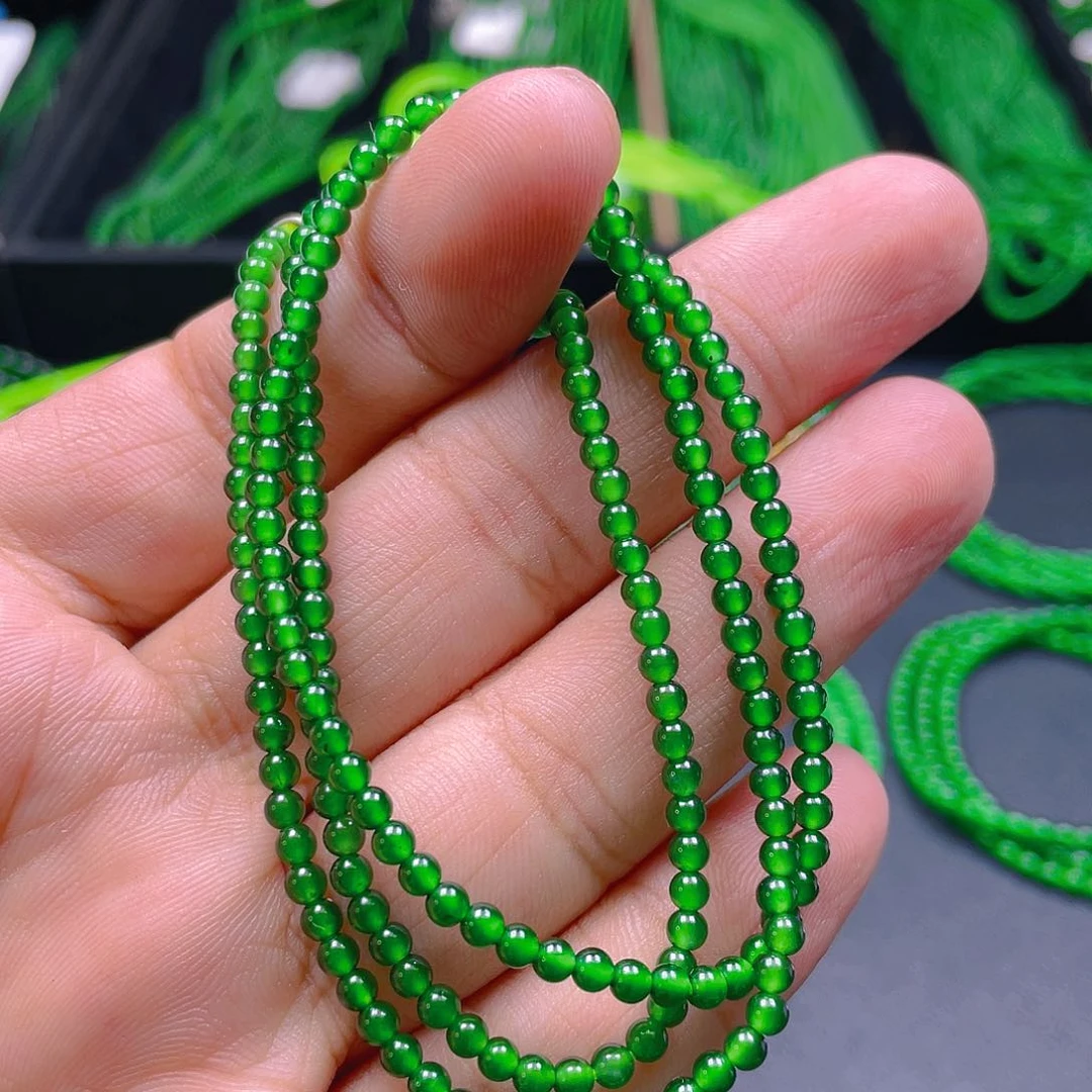 翡翠未镶嵌颈饰8888888888885