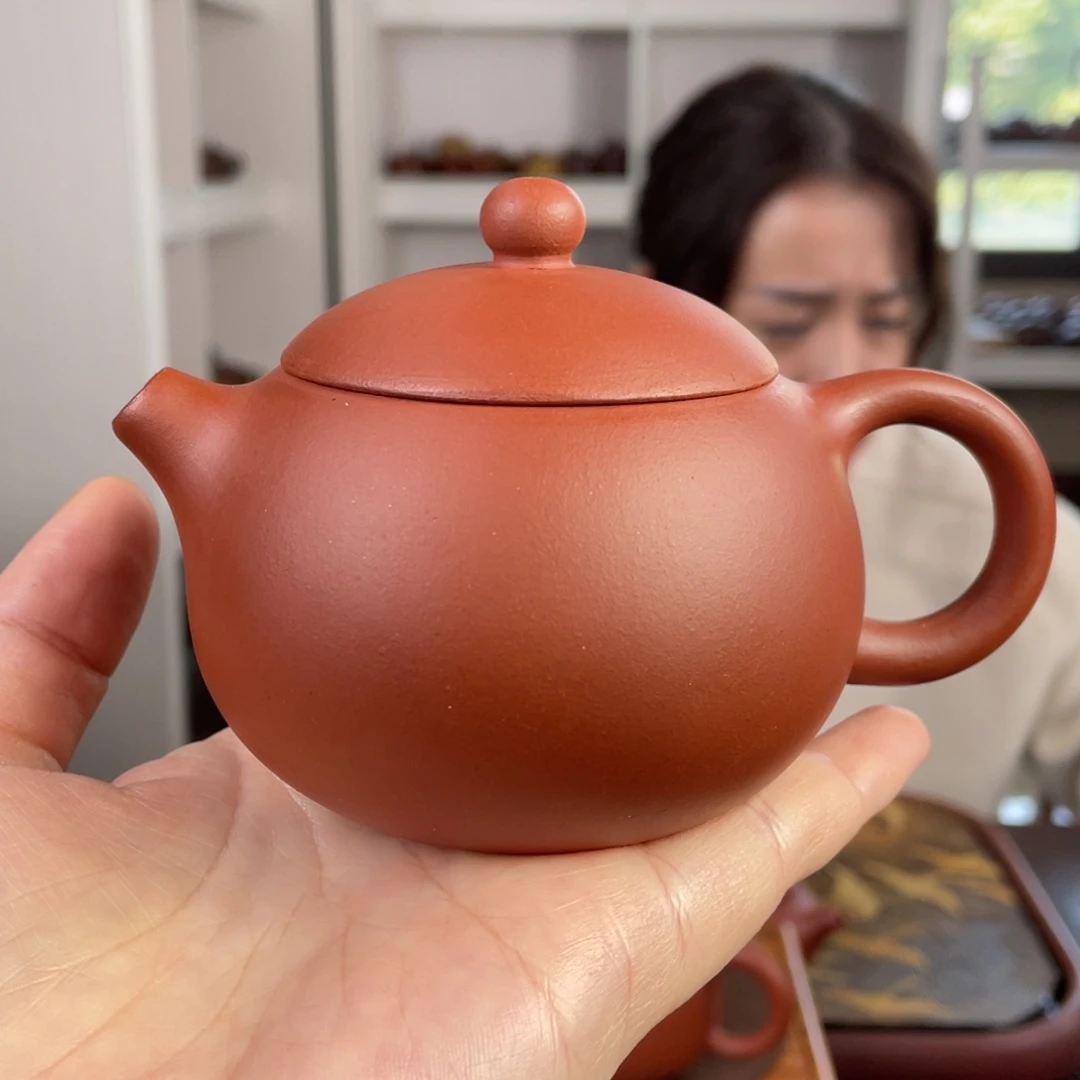 紫砂茶壶红清水西施200cc