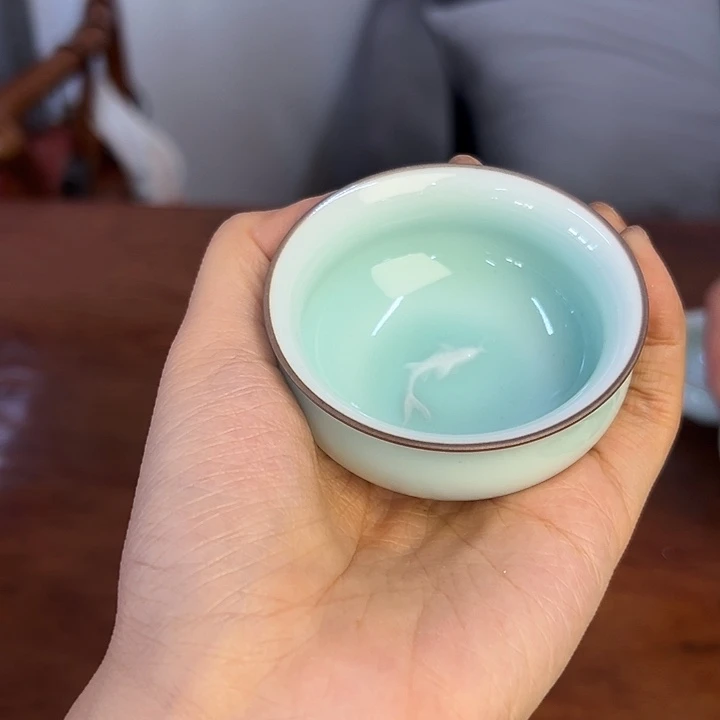 小米茶器龙泉云间青瓷