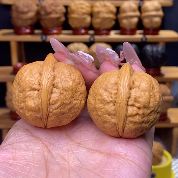 文玩核桃把件至尊罗汉46号38尺