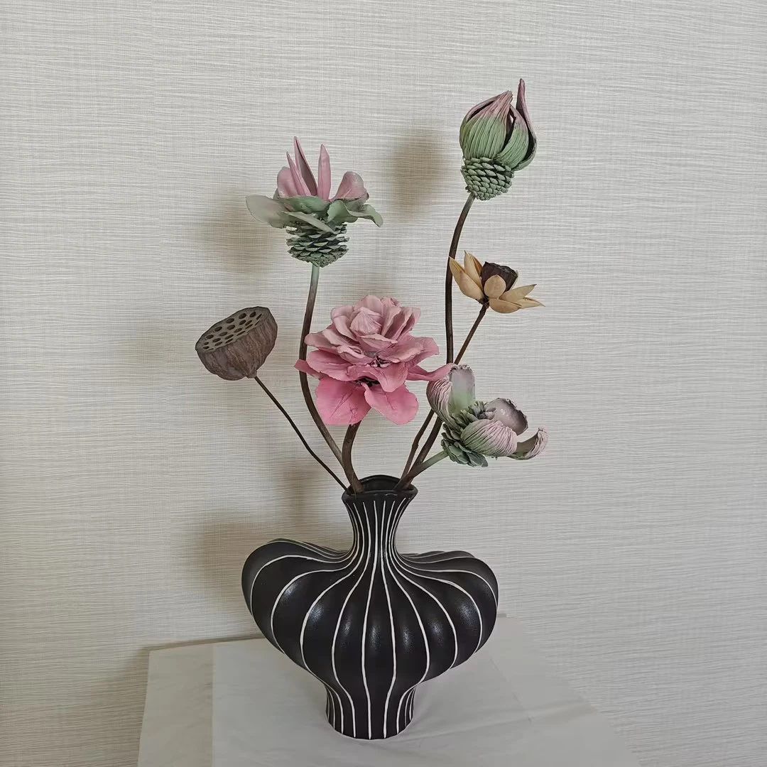 （不含花瓶）【墨池生渠】非标品 花材有大有小 介意慎拍