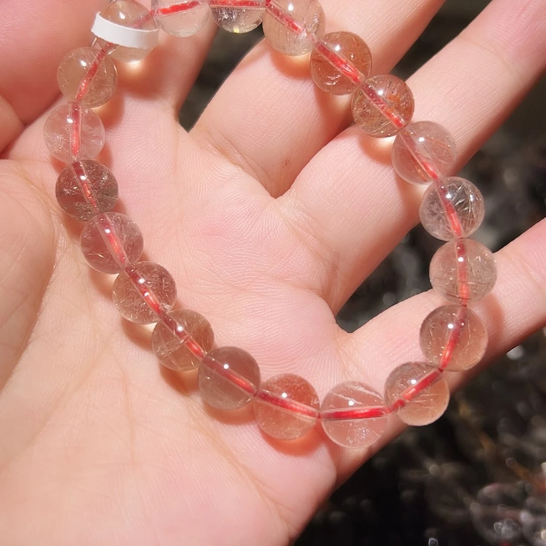 水晶手链未镶嵌红发晶