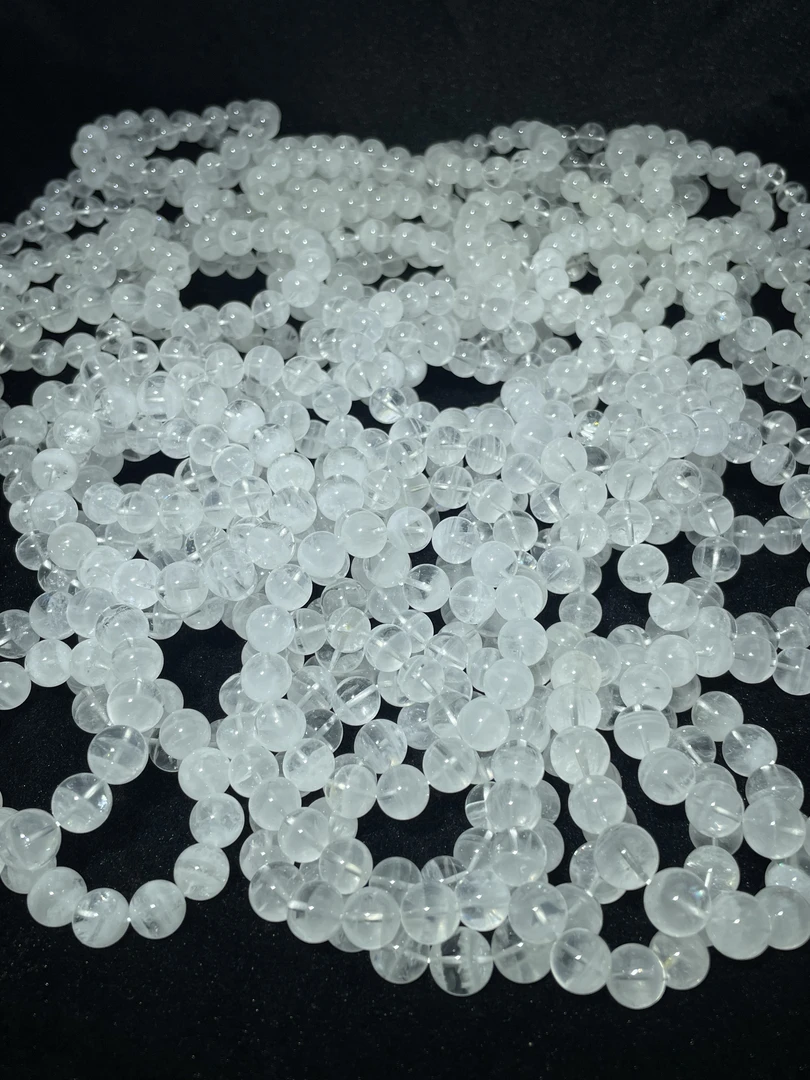 【小耿珠宝】喜马拉雅白幽灵手串（多样性发其一）