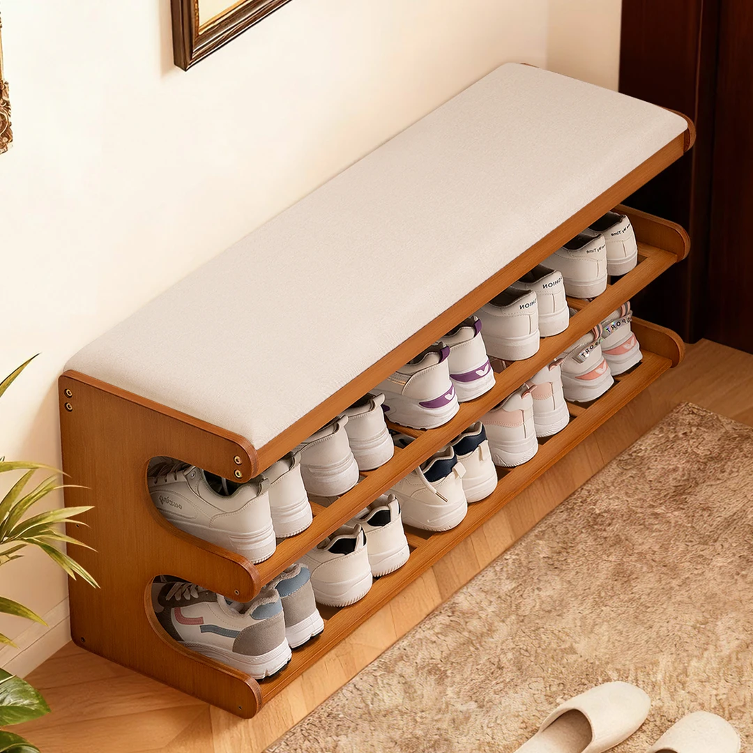 换鞋凳进门口家用入户门轻奢高级感可坐鞋柜一体多层穿鞋凳鞋架子