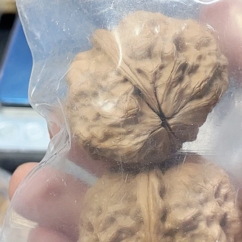 文玩核桃把件无*麻铁39