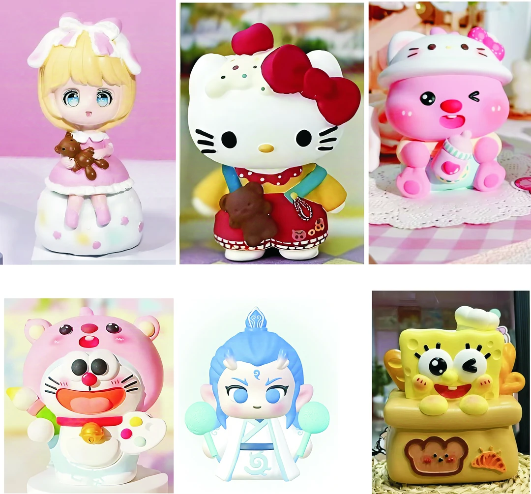 网红新款彩绘石膏娃娃涂色白胚儿童手工涂鸦玩具公园夜市广场摆摊