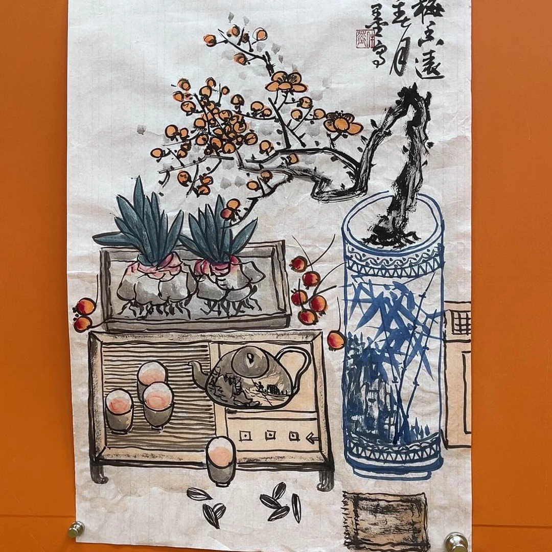 国画艺术家的作品111111