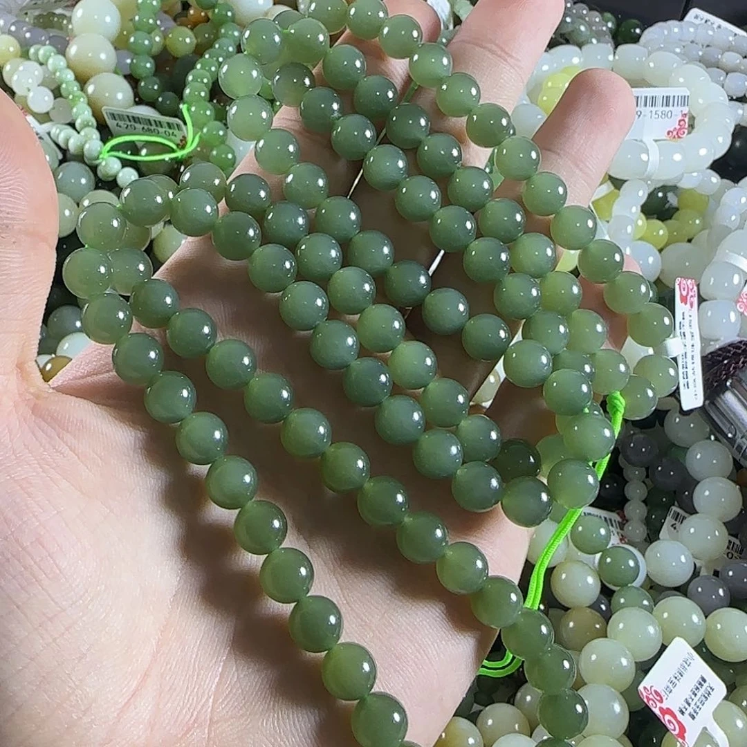 和田玉未镶嵌项链238