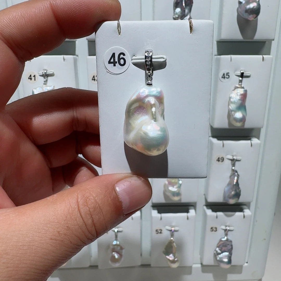 颈饰合金淡水珍珠