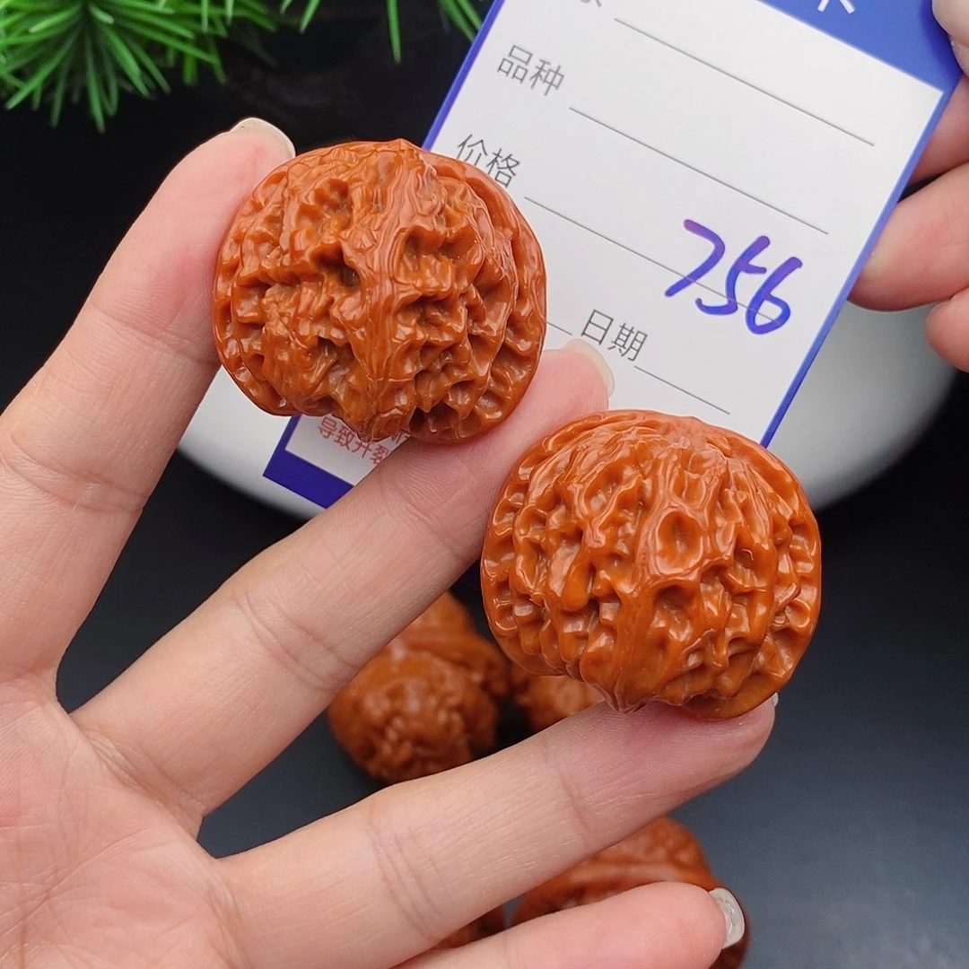 把件文玩核桃36苹果756