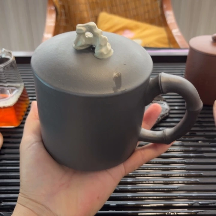 茶壶紫砂天青手工制作450 C