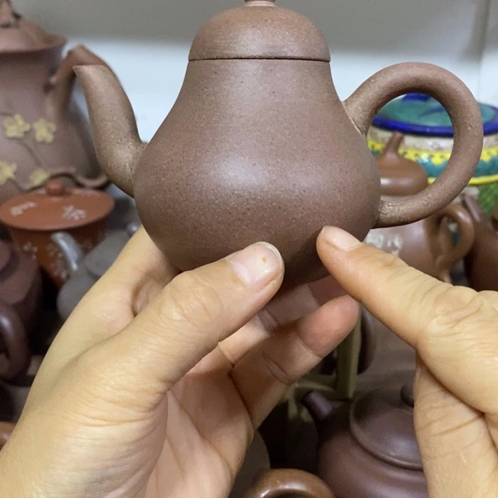 景***平茶壶紫砂紫砂宜兴陶瓷艺术品