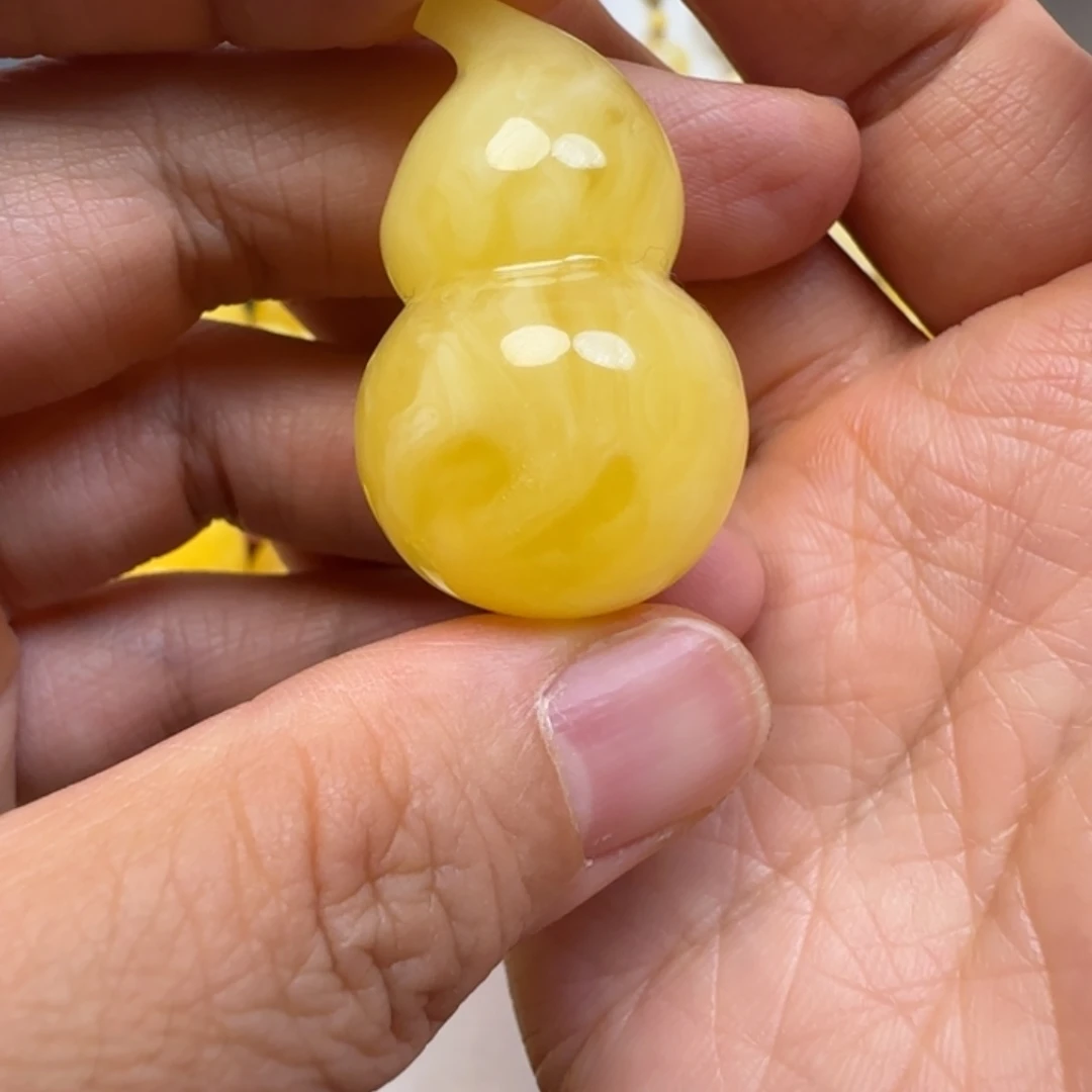 蜜蜡未镶嵌颈饰天然蜜蜡
