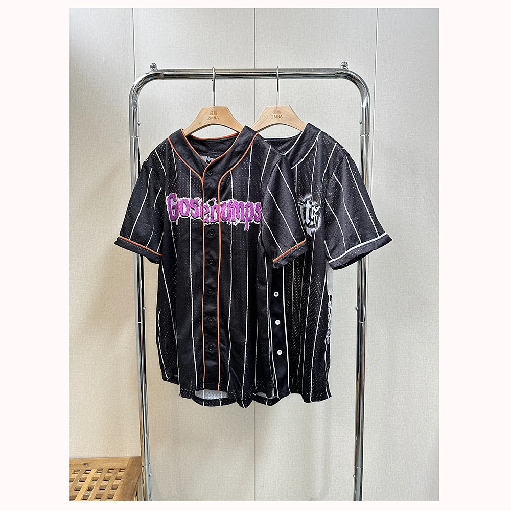 ML11709夏季新款宽松印花字母短袖开衫上衣