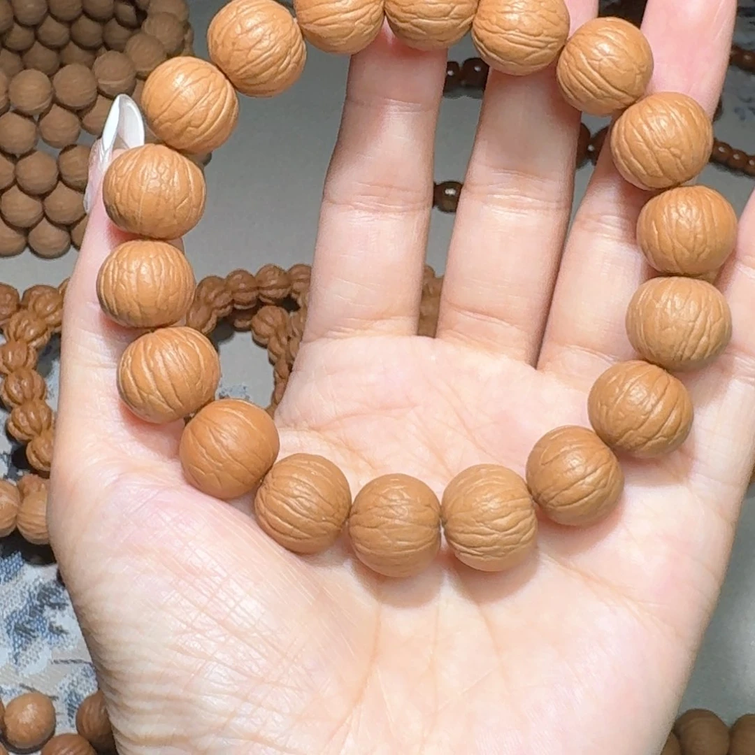 原皮原色原生态聚宝盆手串 15.0
