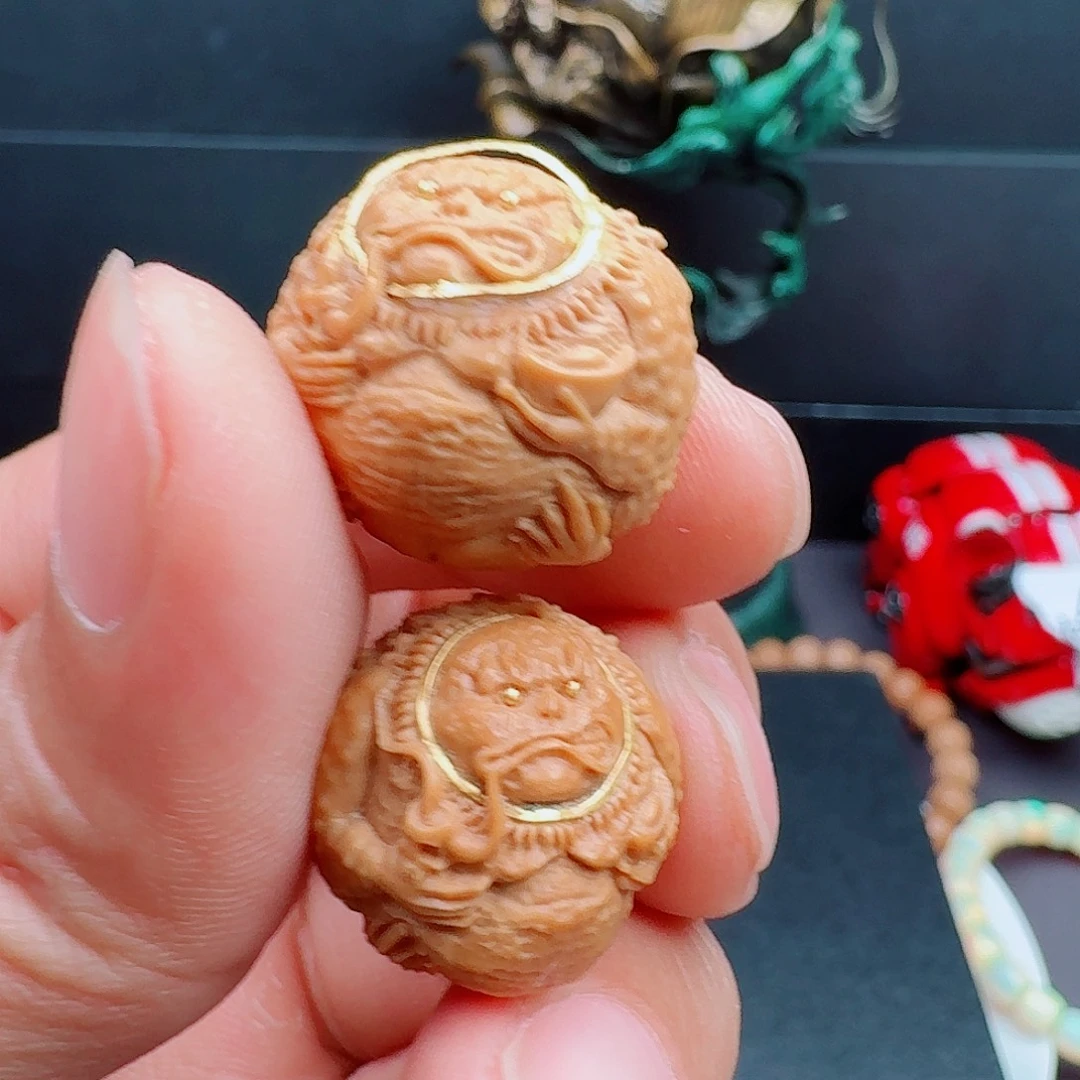 吊坠猴头核桃蛤蟆王