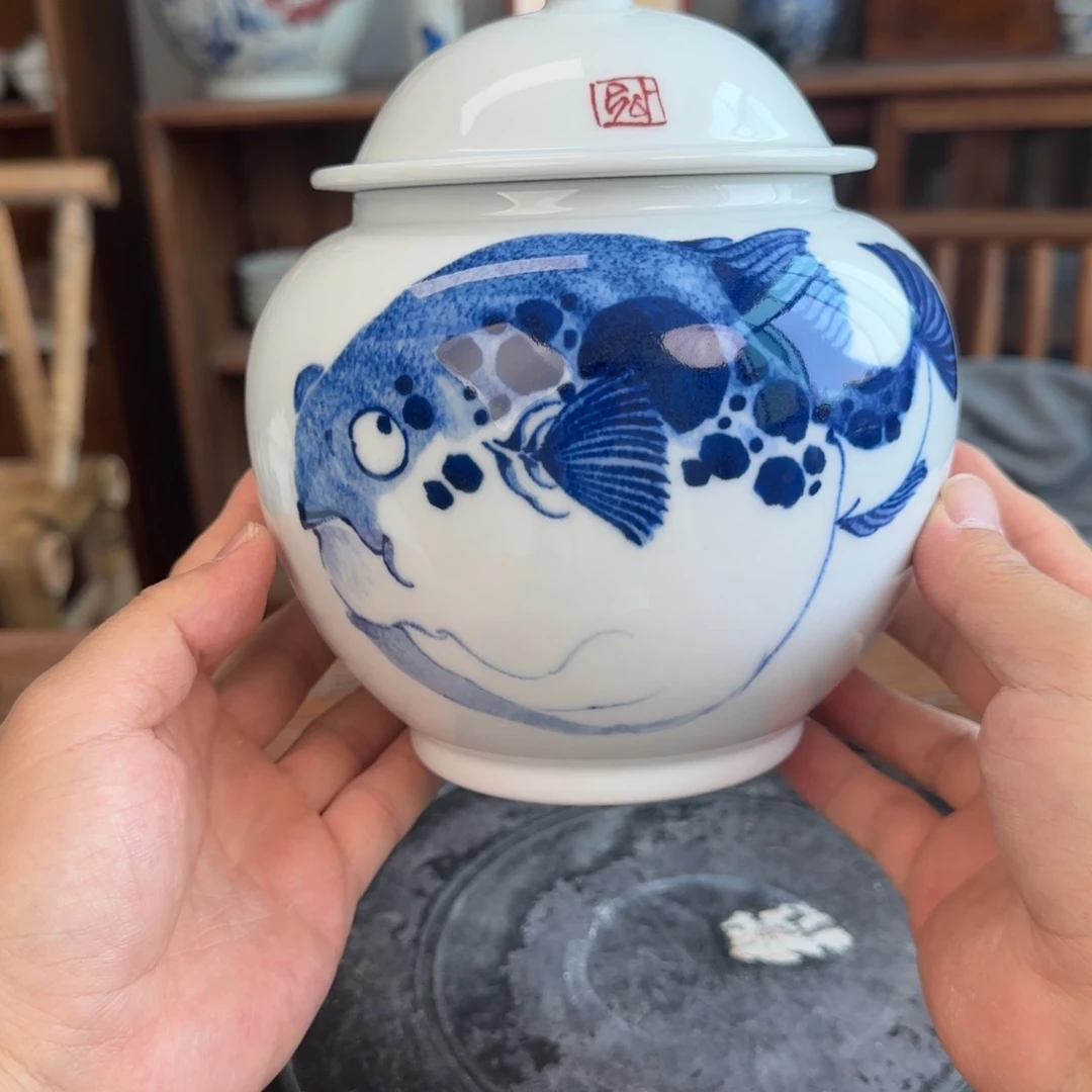 杯别****说一泓手作269瑕疵茶叶罐