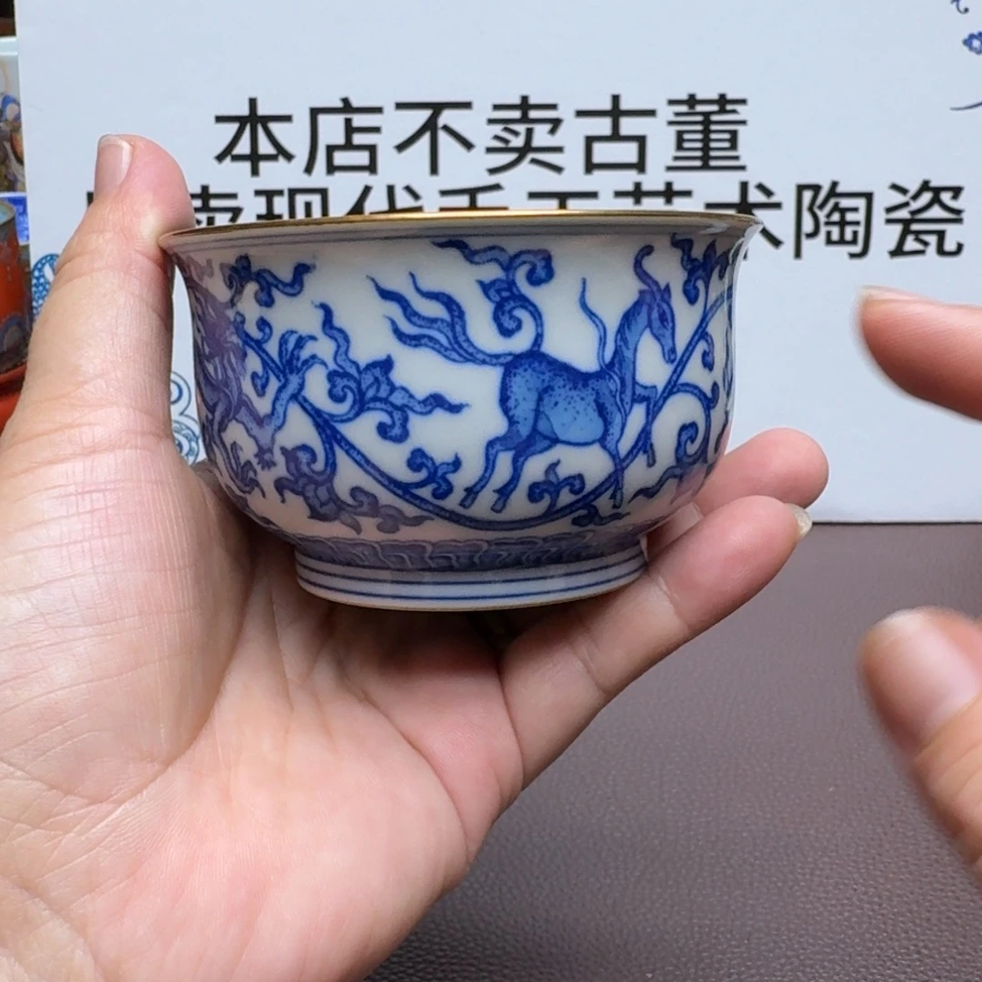 景德镇手工手绘展示