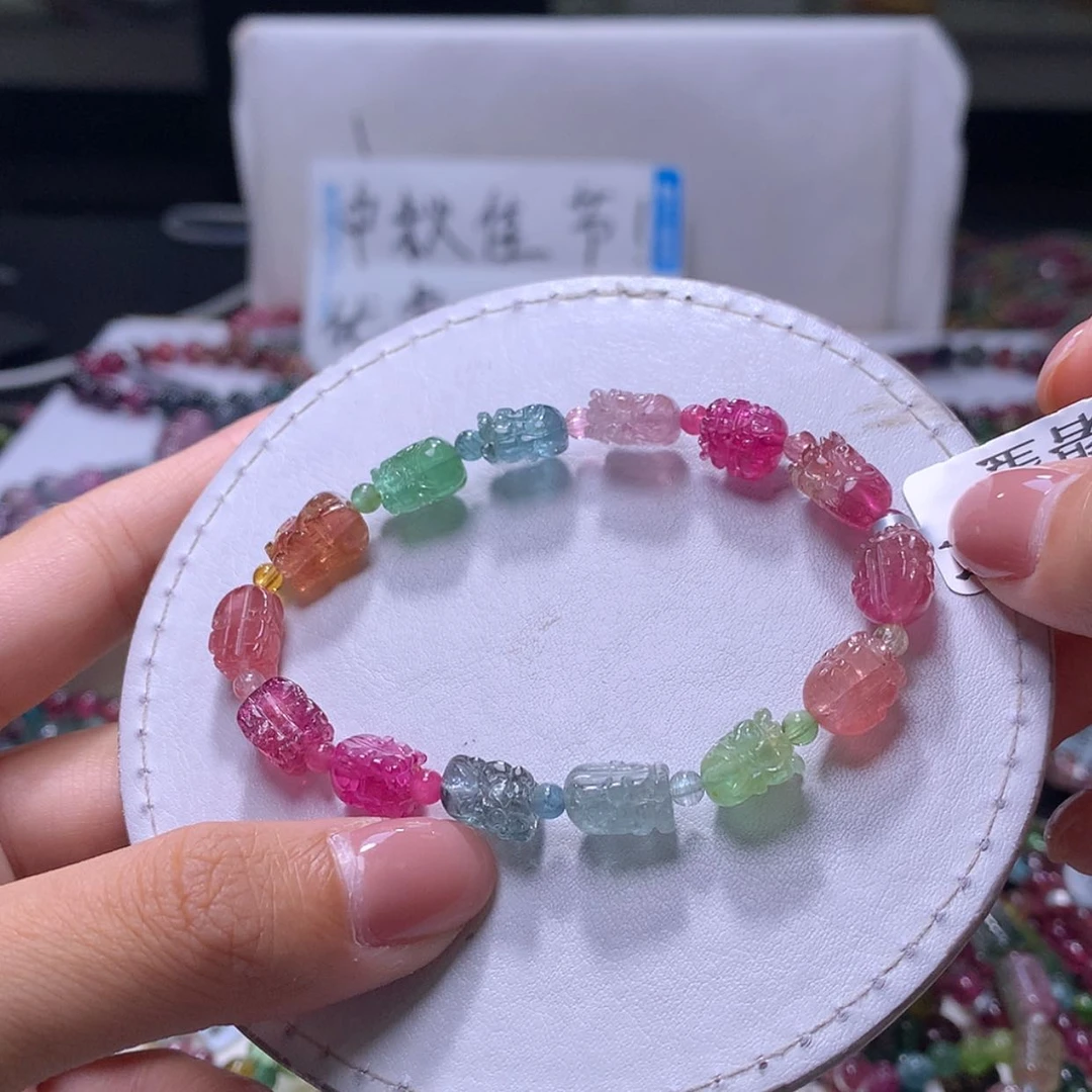 【闪购商品】未镶嵌手链碧玺7.3m