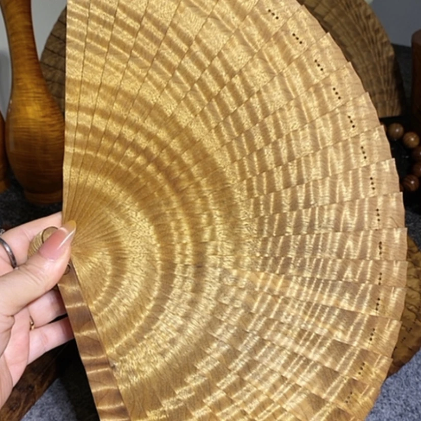 【闪购商品】金丝楠金丝楠木扇子