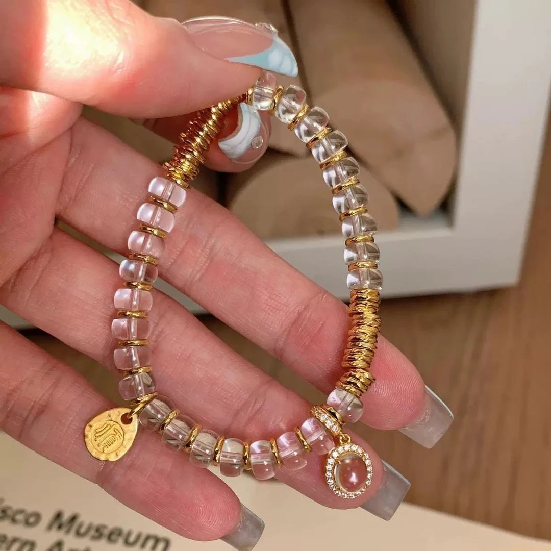 镀K金事事顺意盘缠手链叠戴手串SL0023双11好物