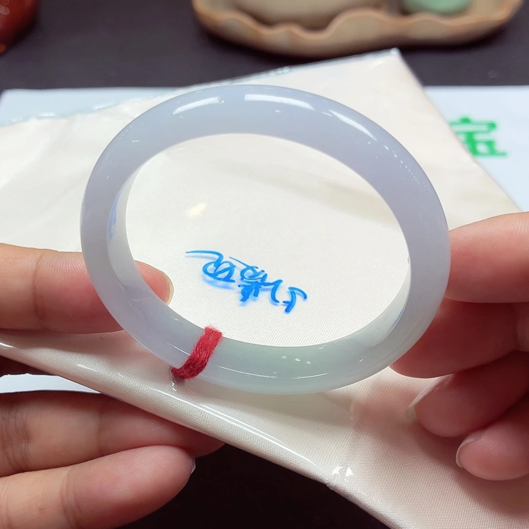 未镶嵌手镯（贵妃镯）翡翠天然缅甸A货翡翠（49-50）