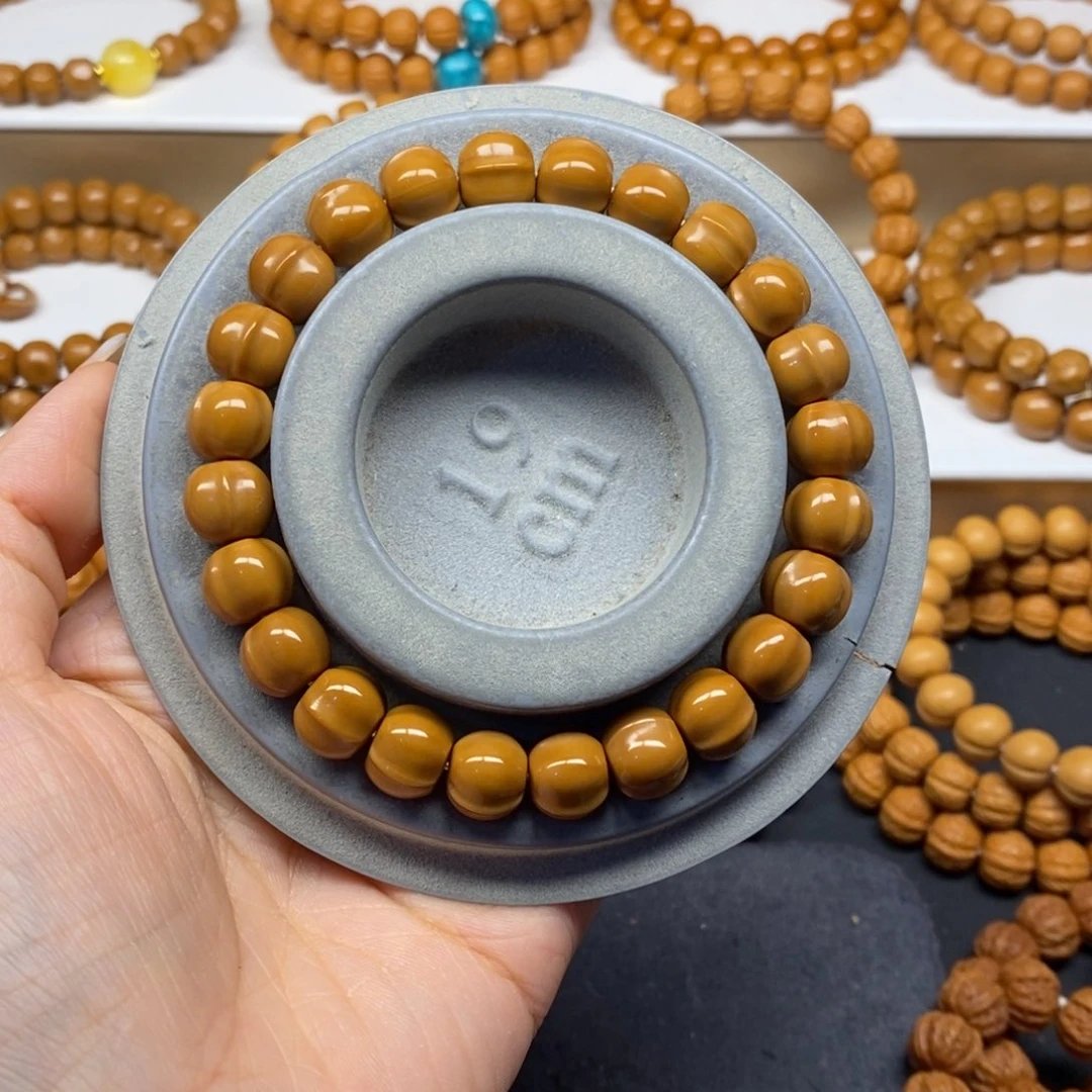 【闪购商品】猴头核桃手串三花鲨鱼10.7mm